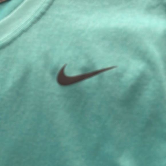 Nike short sleeve men’s shirt teal green worn once - Picture 4 of 6